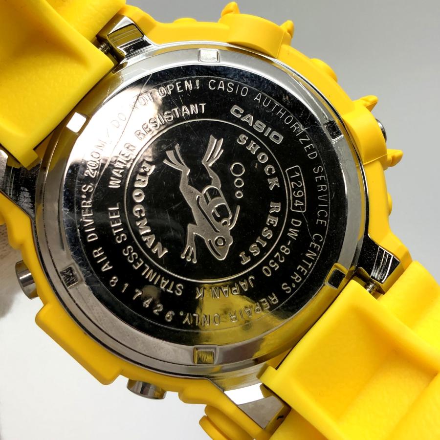 ☆G-SHOCK フロッグマン メンインイエロー DW-8250☆FROGMAN G-SHOCK フロッグマン FROGMAN DW-8250Y-9T メンインイエロー｜Yahoo