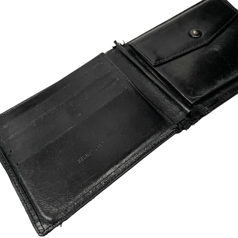 HELMUT LANG 【men621Y】 00s ゴムバンド2つ折りレザー HELMUT LANG 【men621Y】 00s ゴムバンド2つ折りレザー