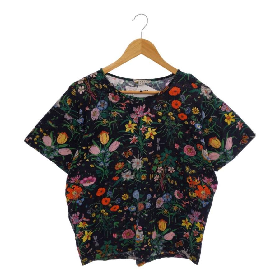GUCCI フラワー半袖オールドグッチ