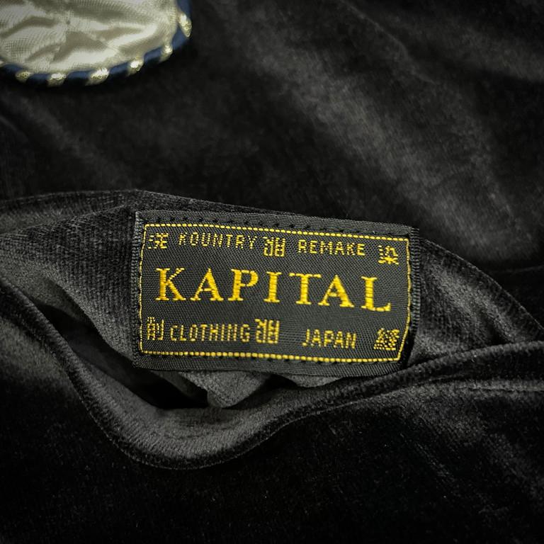 KAPITAL 【men4189D】 硫化別珍トロトロスーベニアJKT size XL KAPITAL 【men4189D】 硫化別珍トロトロスーベニアJKT size XL