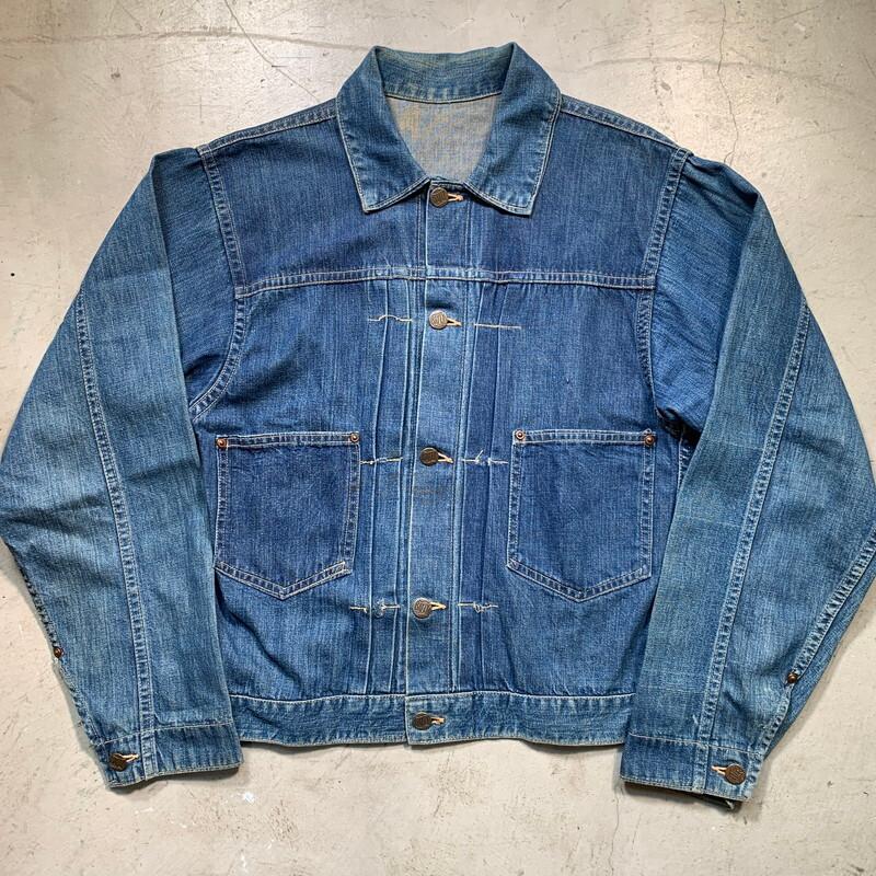 BAYLY 【men1867H】 40~50's デニムジャケット 2ndタイプ 針刺しシンチ