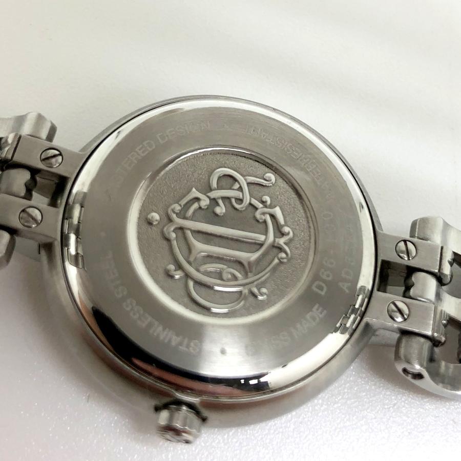 【美品】クリスチャンディオール バギラ シルバー デイト 腕時計 レディース CHRISTIAN DIOR クリスチャンディオール D44-120 バギラ 腕時計