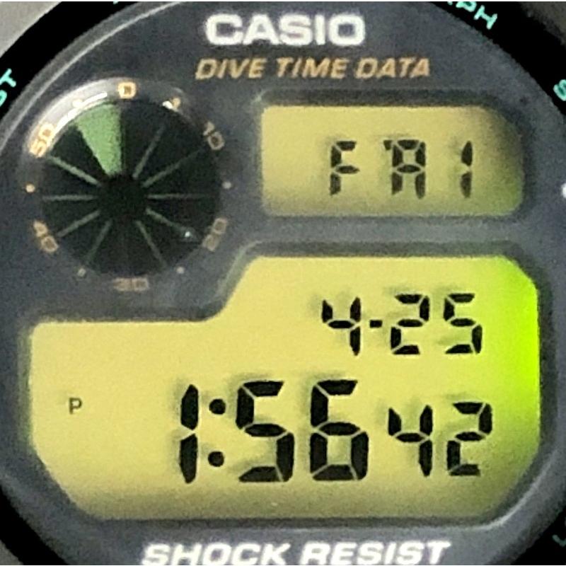 G-SHOCK ジーショック 【IT4CD7U7N1SS】 DW-6300-1A FROGMAN 初代