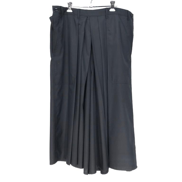 Y's BANG ON! No.11 袴パンツ Yohji Yamamoto Y's BANG ON! 【men1323I】 No.11 フレアタックパンツ ウール