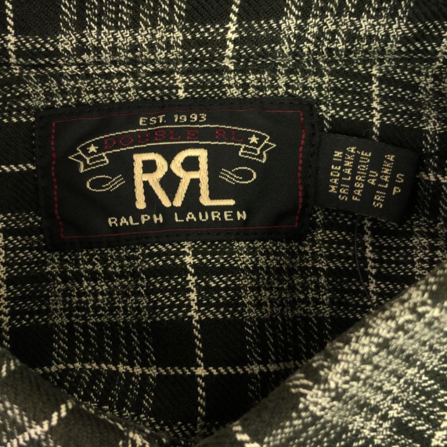 ぼ*ん様 RRL ウエスタンシャツ　オンブレチェック　xs コンチョボタン ぼ*ん様 RRL ウエスタンシャツ オンブレチェック xs コンチョ