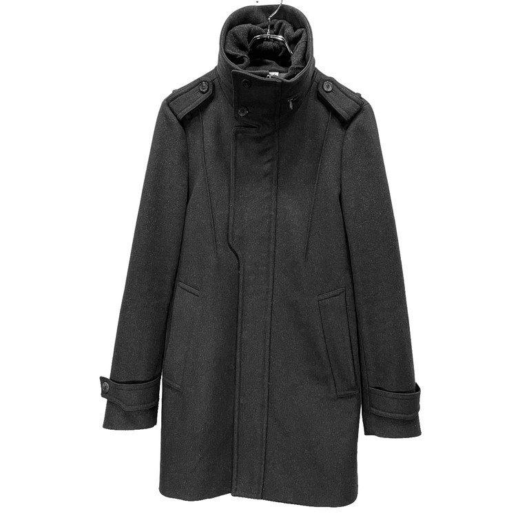 WOOYOUNGMI 【men4020I】 ウールメルトンハイネックロングコート 