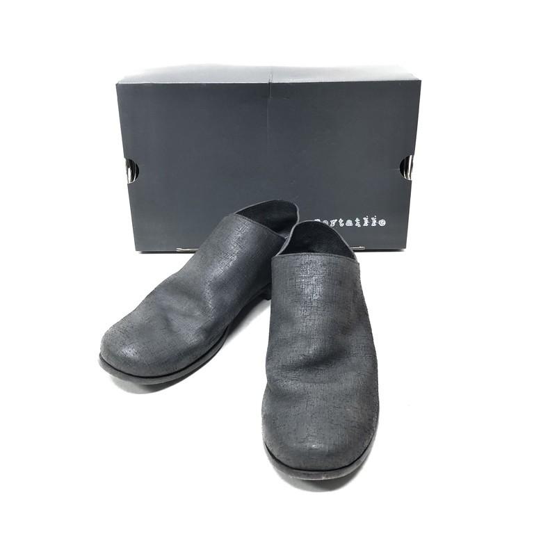 Portaille 【men1612I】 カウレザーバブーシュスリッポンシューズ 