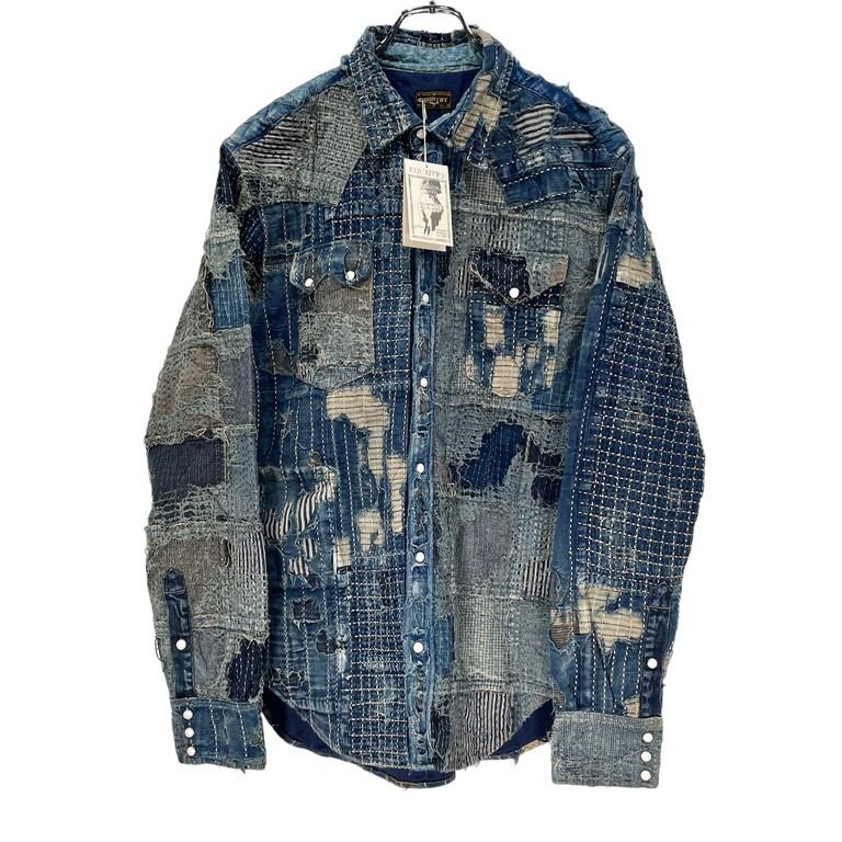 KAPITAL 【men661Y】 タグ付未使用 22SS KOUNTRY BOROウエスタン KAPITAL 【men661Y】 タグ付未使用 22SS KOUNTRY BOROウエスタン