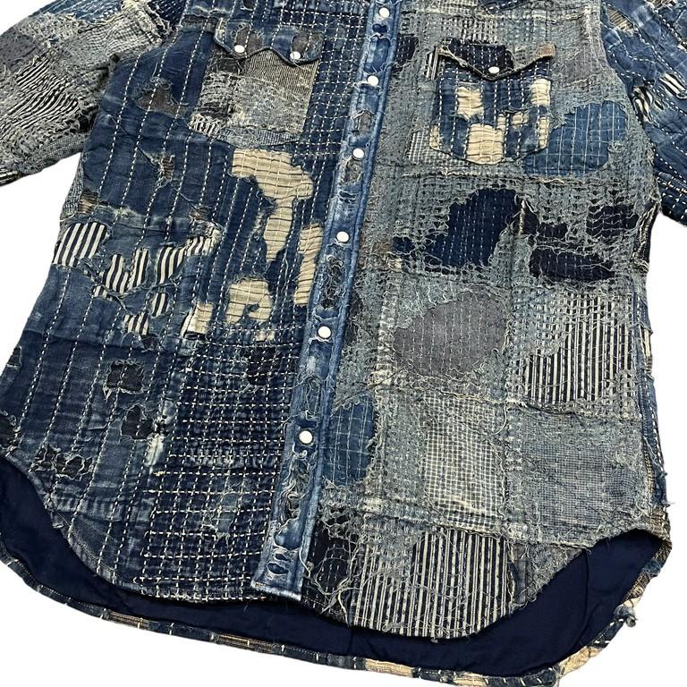 KAPITAL 【men661Y】 タグ付未使用 22SS KOUNTRY BOROウエスタン KAPITAL 【men661Y】 タグ付未使用 22SS KOUNTRY BOROウエスタン