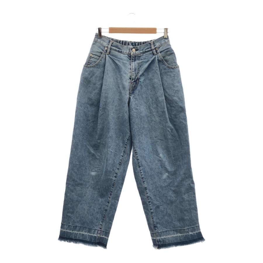 NEONSIGN ネオンサイン 【men4389M】 サイズ46 UNHEMMED WIDE DENIM