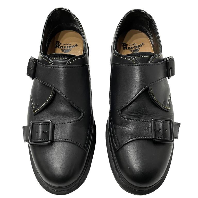 【美品】Dr. マーチンブラック ダブルモンクストラップ⭐︎プロのメンテナンス済み 2025年最新】ドクターマーチン Dr.Martens モンクストラップの