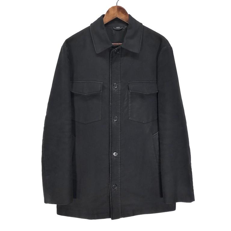 90s HELMUT LANG 本人期 COTTON SUEDE COAT