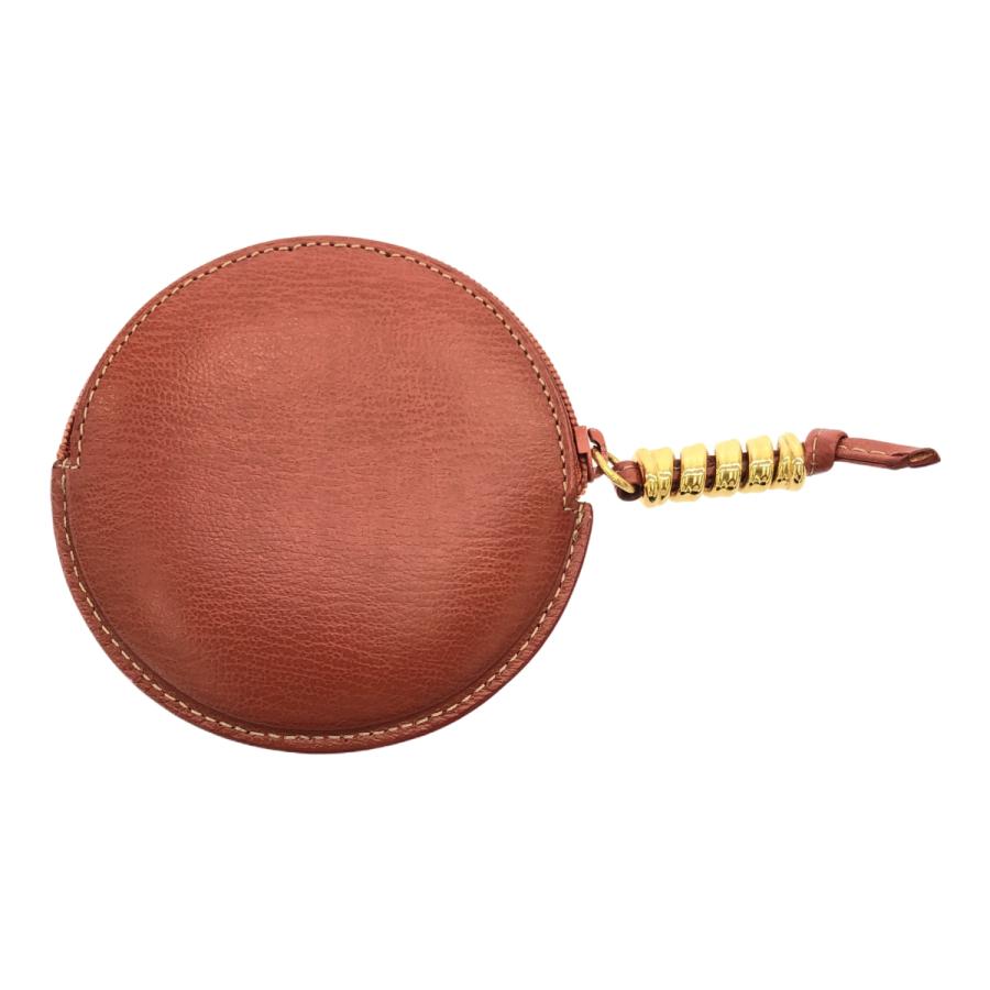 良品　ロエベ　ベラスケス　レザー　ラウンド　丸　コインケース　ミニポーチ LOEWE ロエベ コインケース 小銭入れ ベラスケス レザー