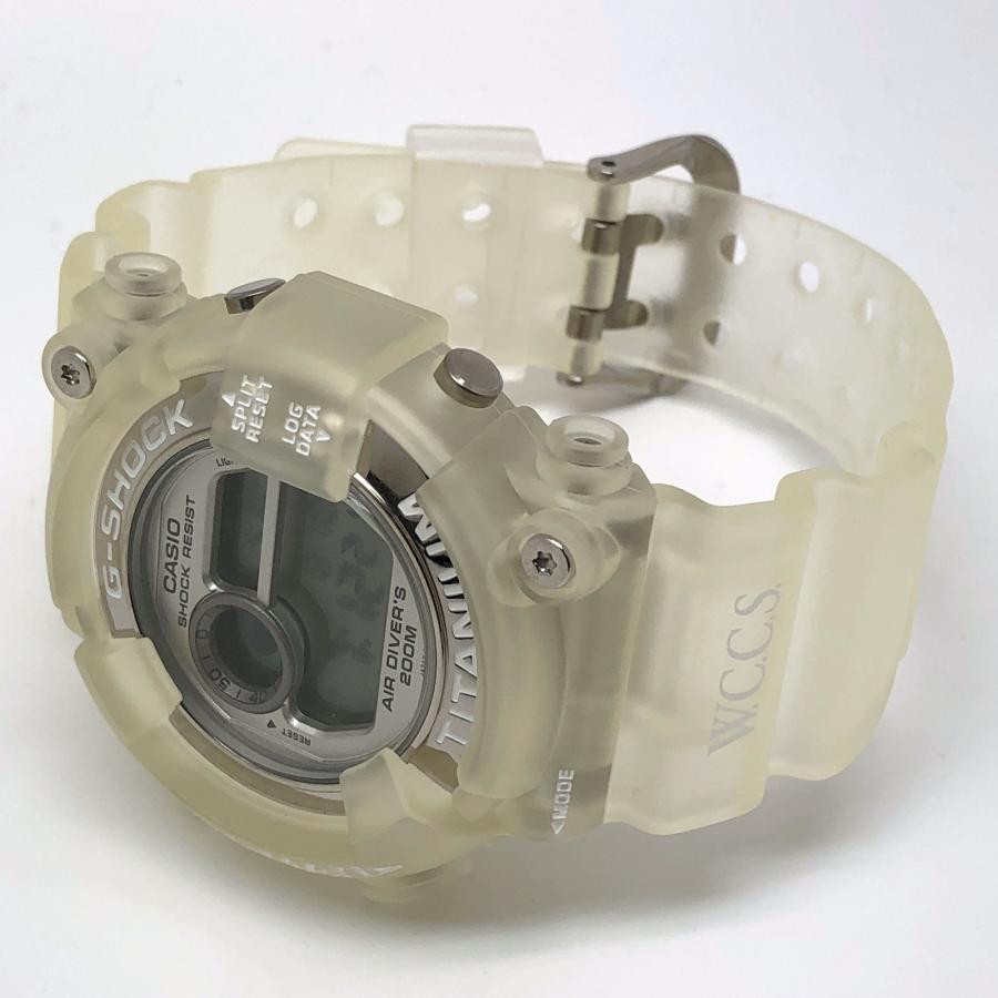 Gショック DW-8201WC-7T フロッグマン新品未使用 DW-8201WC-7T W.C.C.S. フロッグマン 白ロゴ トリプルマンタEL