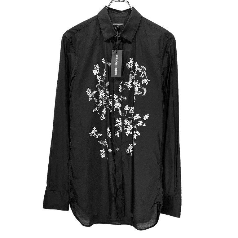 Ann DEMEULEMEESTER ANN 【men3619I】 18SS コットンブロードフラワー 