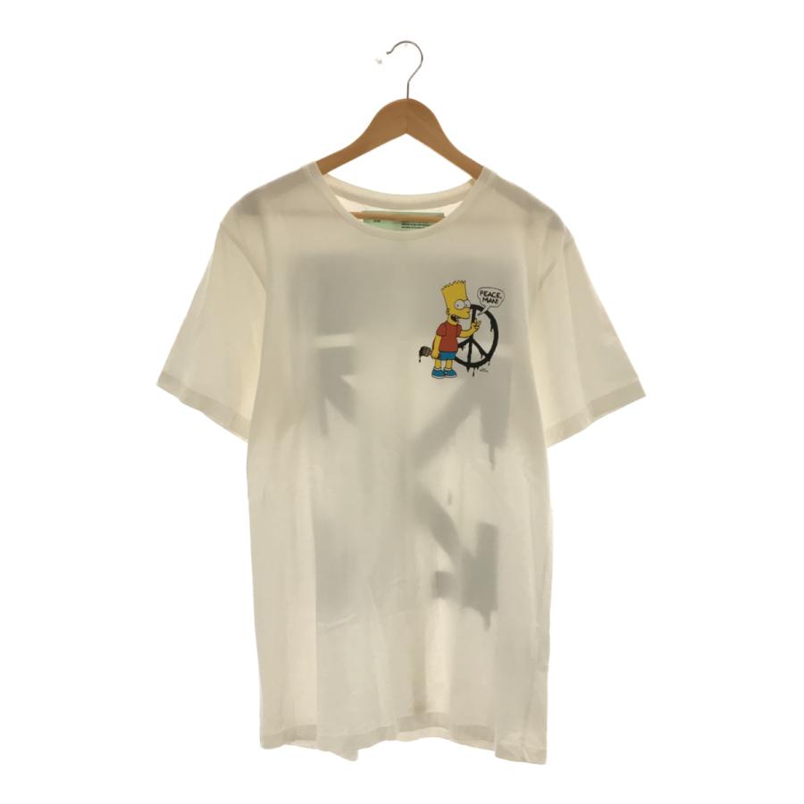 OFF-WHITE オフホワイト 【men4165D】 19SS BART PEACE S/S Tee