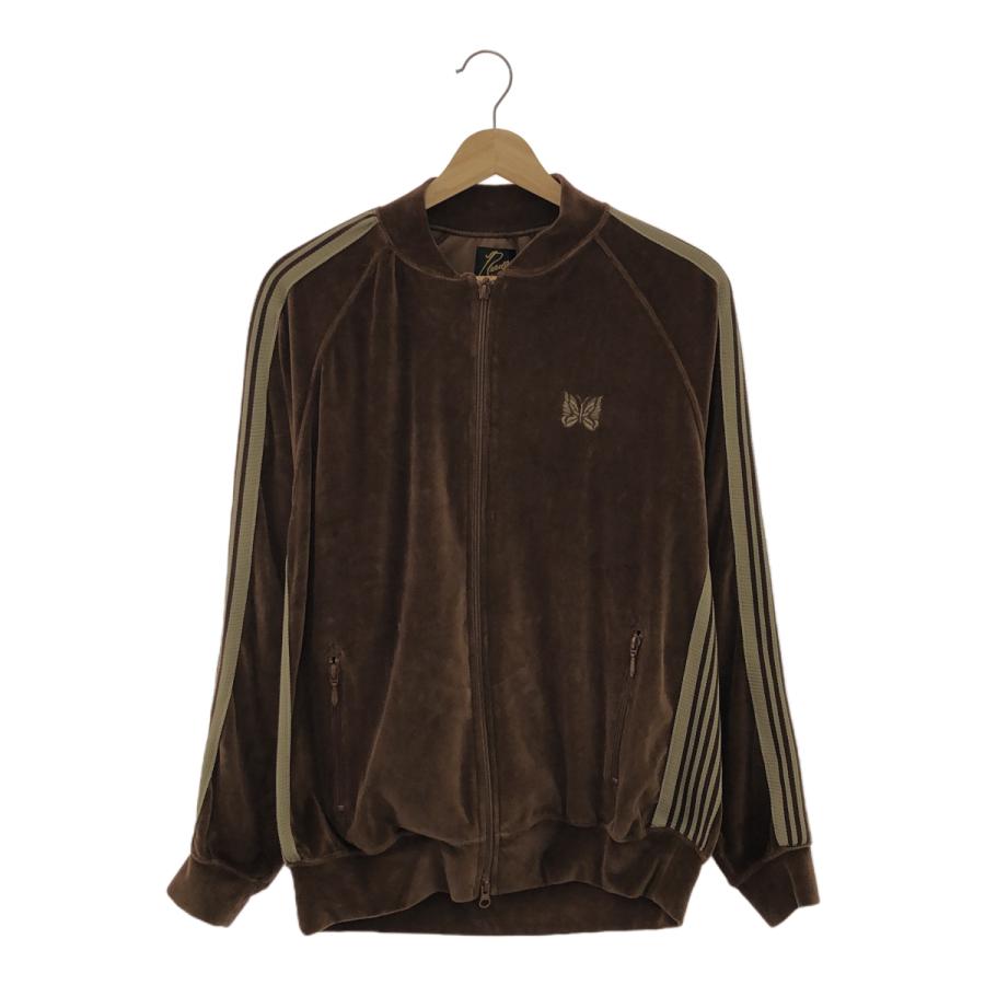 ◯NEEDLES / ニードルズ Track Jacket ベロア ニードルズ NEEDLES ベロア リブカラー トラック ジャケット Rib