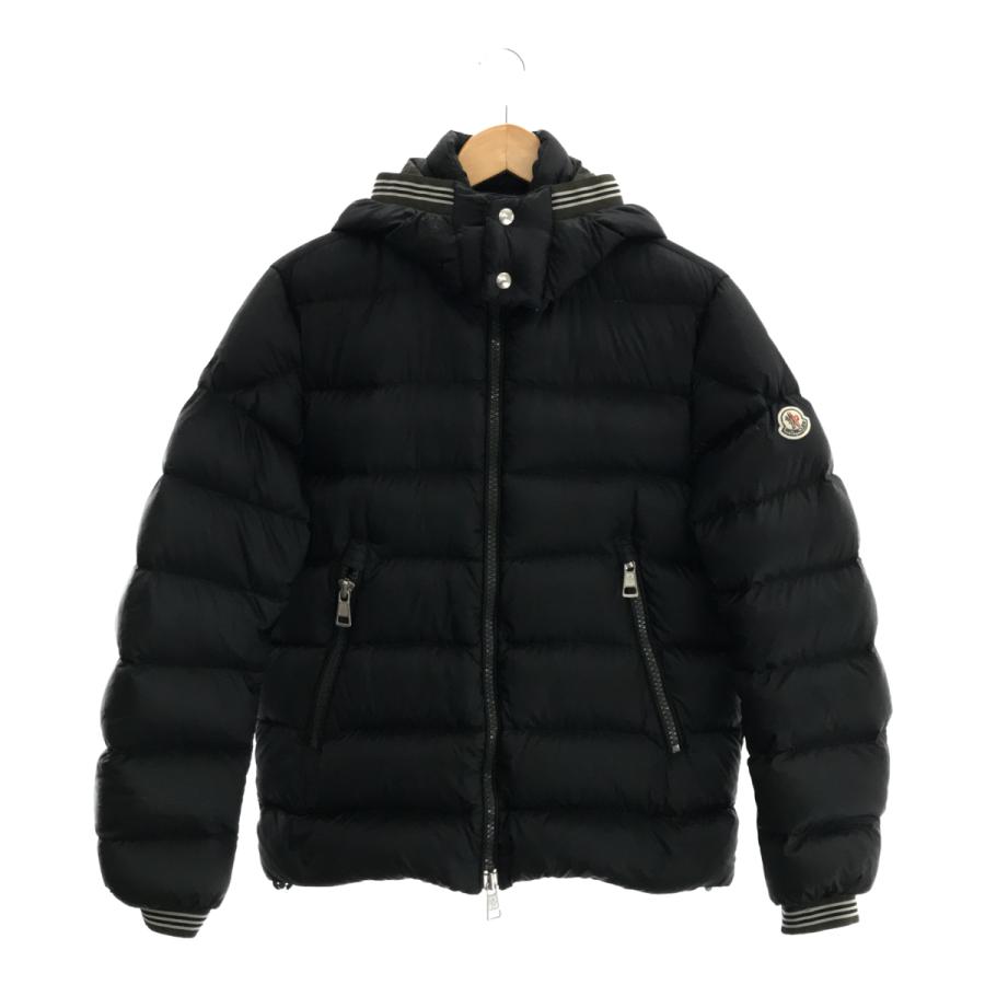 美品 M モンクレール THOULE ダウン ジャケット 黒 フード トゥール 美品 M モンクレール THOULE ダウン ジャケット 黒 フード トゥール