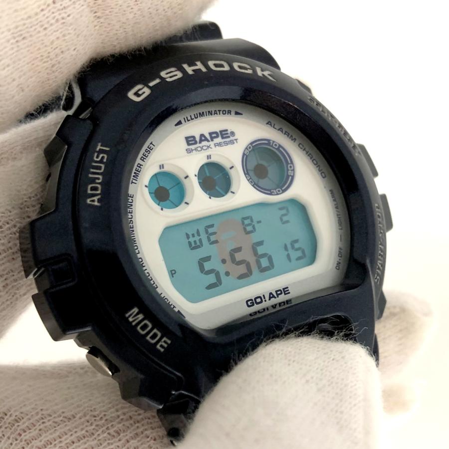 G-SHOCK ジーショック CASIO カシオ 腕時計 DW-6900 アベイシングエイプ APE コラボ 三つ目 デジタル クォーツ 【ITBDMQ5BZYJY】｜next51-mikunigaoka｜05