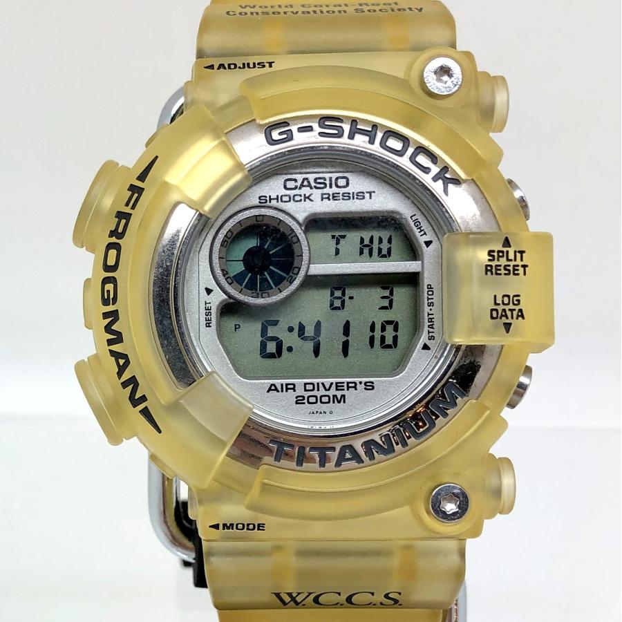 カシオ　G-shock DW-8201WC 美品　フロッグマン G-SHOCK ジーショック CASIO カシオ 腕時計 DW-8201WC フロッグマン