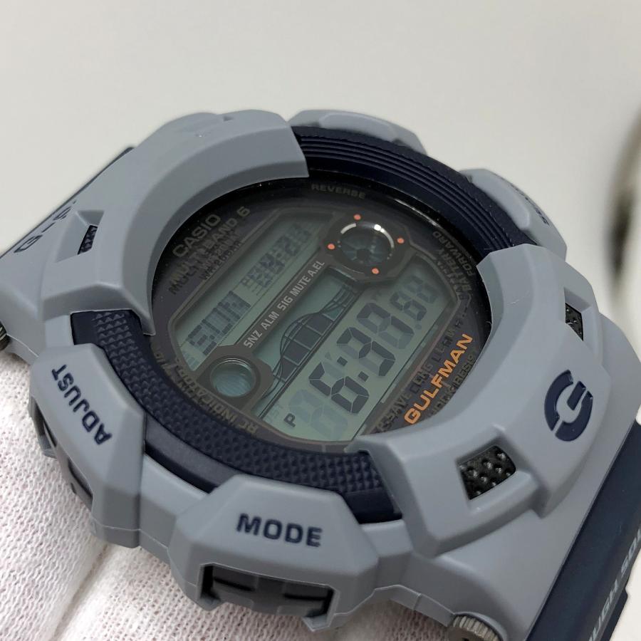 G-SHOCK CASIO カシオ 腕時計 GW-9110ER-2 GULFMAN ガルフマン Men in Military Colors 電波ソーラー ブルー グレー メンズ 【ITBT1Y59CRYG】｜next51-mikunigaoka｜04