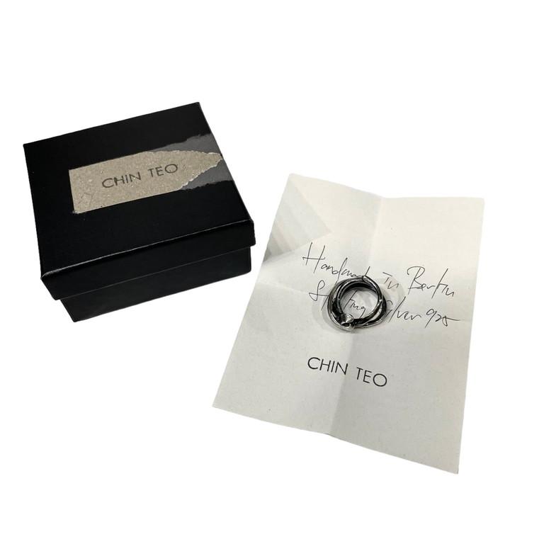CHIN TEO 【men3006I】 POESY RING ポエジーリング ハンドメイド 