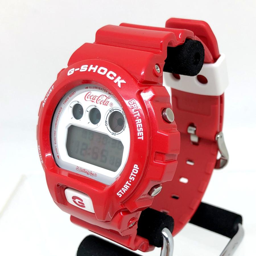 G-SHOCK ジーショック CASIO カシオ 腕時計 DW-6900FS APE Coca cola エイプ コカコーラ コラボ トリプルネーム 3つ目 【ITCWNUMVT012】｜next51-mikunigaoka｜03