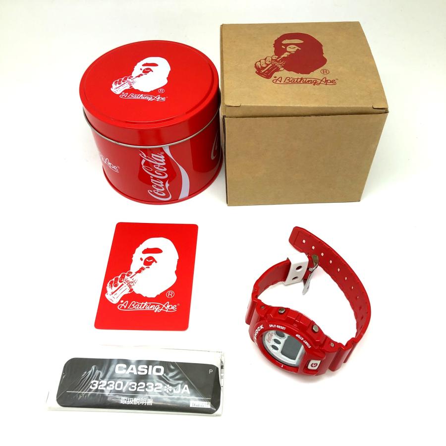 G-SHOCK ジーショック CASIO カシオ 腕時計 DW-6900FS APE Coca G-SHOCK ジーショック CASIO カシオ 腕時計 DW-6900FS APE Coca