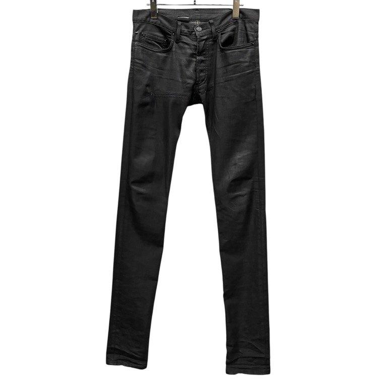 Dior Homme 【men5073I】 ブラックデニムコーティングストレッチ