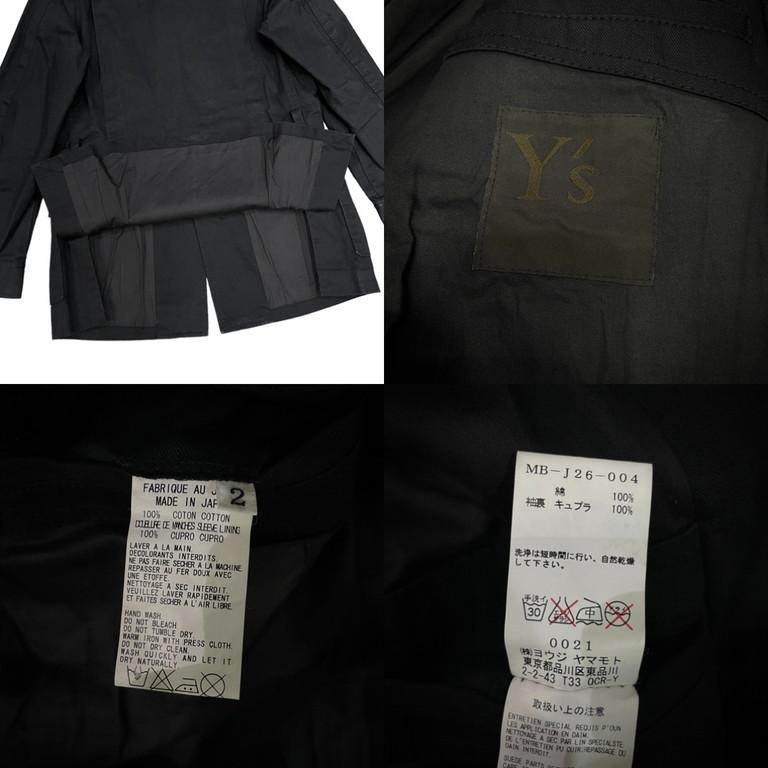 Y's for men 【men3154I】 カツラギコットン4ポケットミリタリー Y's for men 【men3154I】 カツラギコットン4ポケットミリタリー