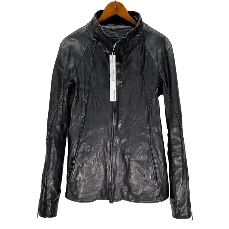 incarnation 【men2811I】 22AW HORSE LEATHER HIGH COLLAR JACKET JB 