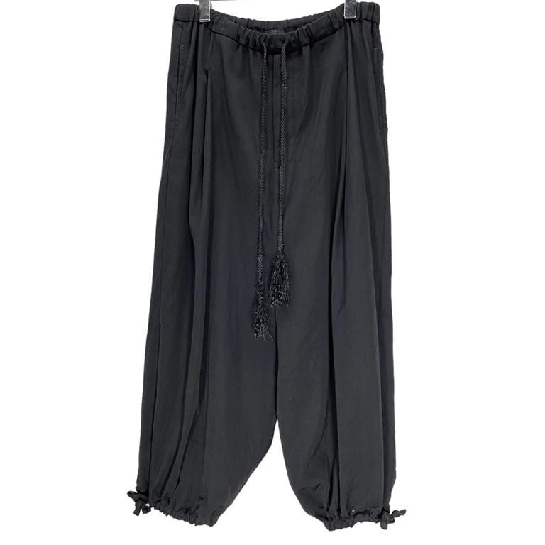 BISHOOL サルエルパンツ BISHOOL 【men603'Y】 ウールギャバジンドローストリング