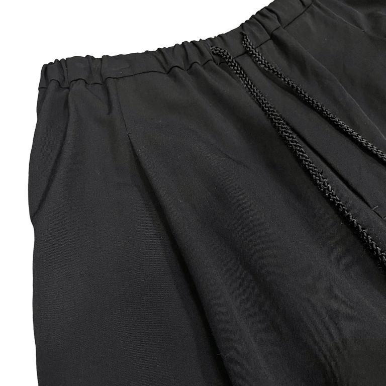 BISHOOL サルエルパンツ BISHOOL 【men603'Y】 ウールギャバジンドローストリング