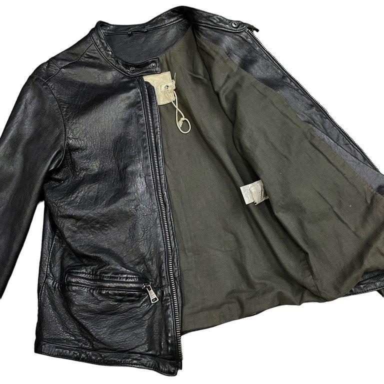 GIORGIO BRATO 【men3908I】 15AW ラムレザーシングルライダース