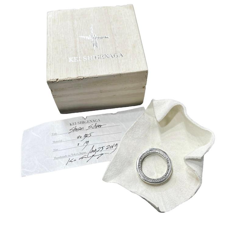 KEI SHIGENAGA 【men2346I】 SHISUI RING SMALL シスイ リング KEI SHIGENAGA 【men2346I】 SHISUI RING SMALL シスイ リング
