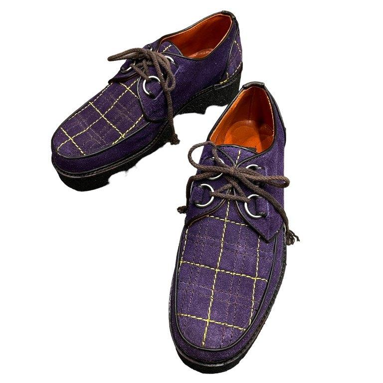 SHINYA NOMOTO 【men3739I】 スエードレザーイエローステッチ