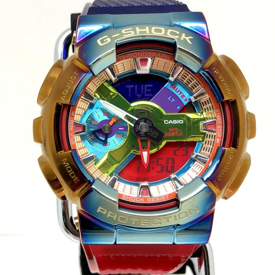 G-SHOCK ジーショック CASIO カシオ 腕時計 GM-110RB-2A レインボーIP 