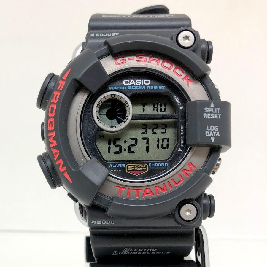 CASIO G-SHOCK フロッグマン　デジタル腕時計 黒DW-8200 G-SHOCK ジーショック CASIO カシオ 腕時計 DW-8200-1A FROGMAN