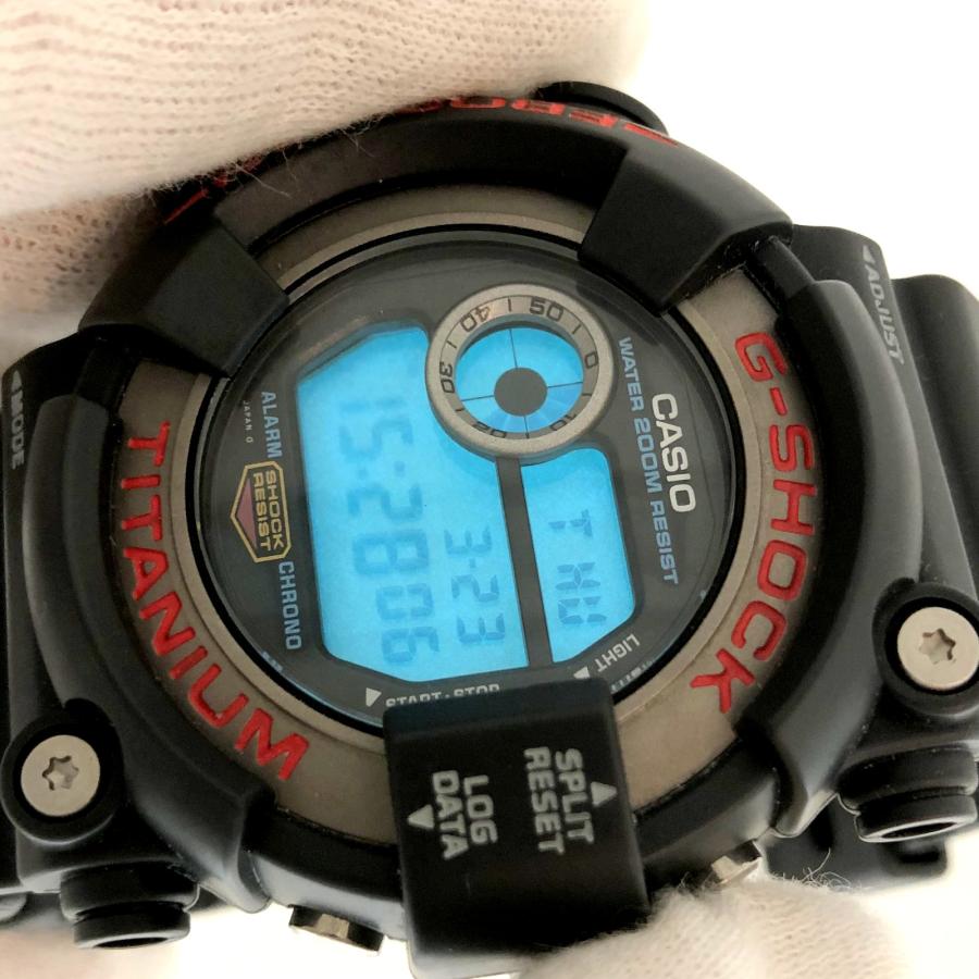 時計 G-SHOCK Dw8200 DW-8200-1A 2代目フロッグマン レッドロゴ ファーストモデル – G