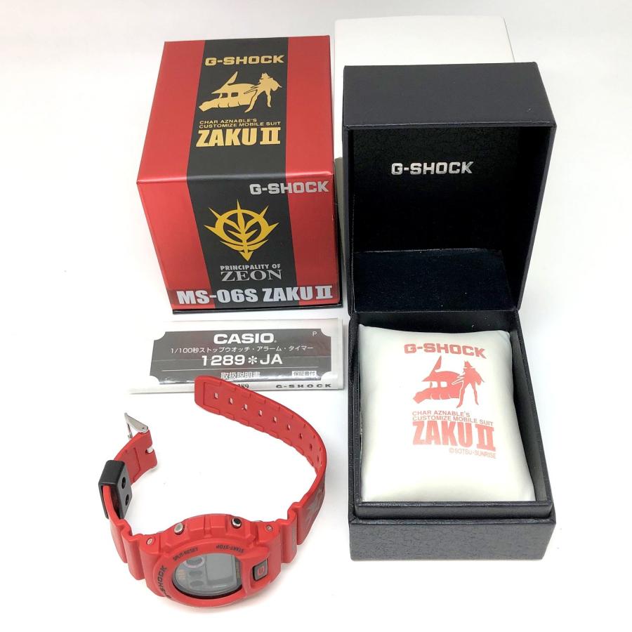 DW-6900FS MS-06S ZAKU Ⅱ ガンダム30周年記念 CASIOカシオ G-SHOCK DW-6900FS MS-06S ガンダム30周年記念 ZAKU