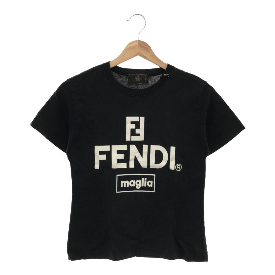 FENDI（フェンディ） 【lay2014R】 ロゴ 半袖Tシャツ イタリア製 