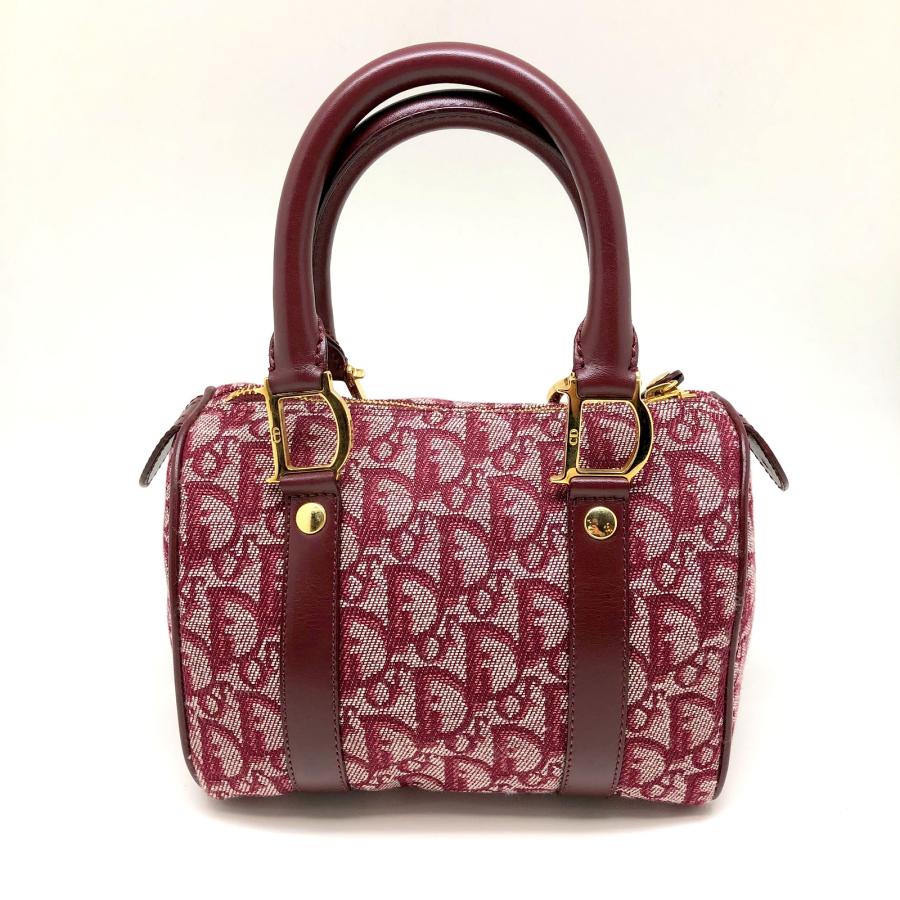 Christian Dior クリスチャンディオール 【4725D】 ミニボストンバッグ