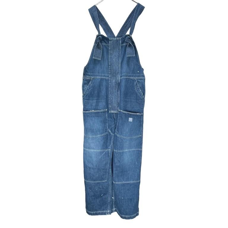 KAPITAL ネイビー サロペット デニム KAPITAL 【men659Y】 16AW 12ozデニム老人と海オーバーオール Archive