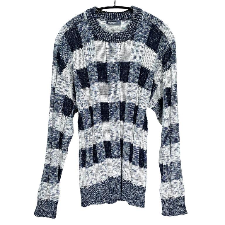 isseymiyake】イッセイミヤケ 80s 筆タグ サマーニット リネン