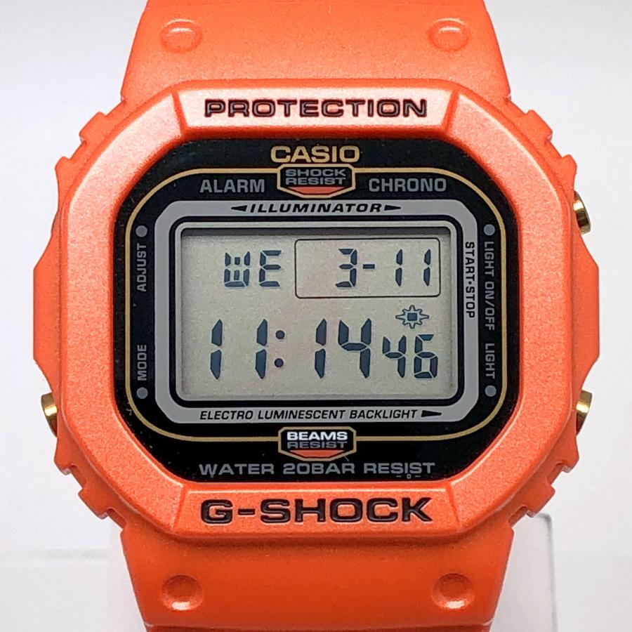 G-SHOCK ジーショック 【ITKTXRN0PEIO】 DW-5600BE-4 BEAMS ビームス