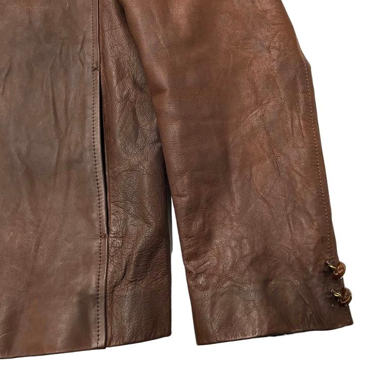 NUMBER NINE 【men2790I】 03AW カウハイドレザーテーラード NUMBER NINE 【men2790I】 03AW カウハイドレザーテーラード