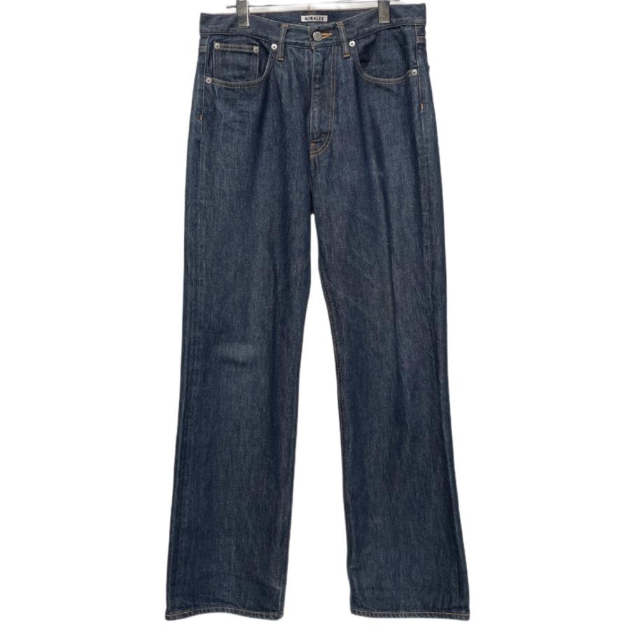 AURALEE 【men5771I】 HARD TWIST DENIM 5P PANTS 強撚糸デニム5 