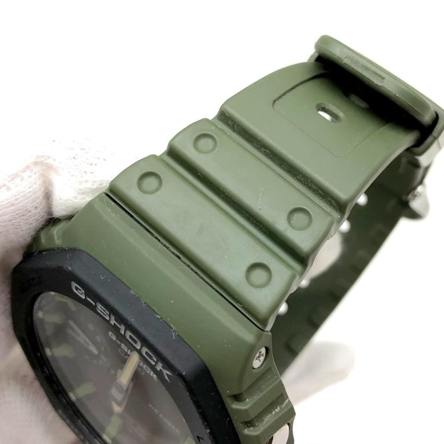 【美品】人気CASIO G-SHOCK   GA-2110SU カーキ GA-2110SU-3AJF | CASIO