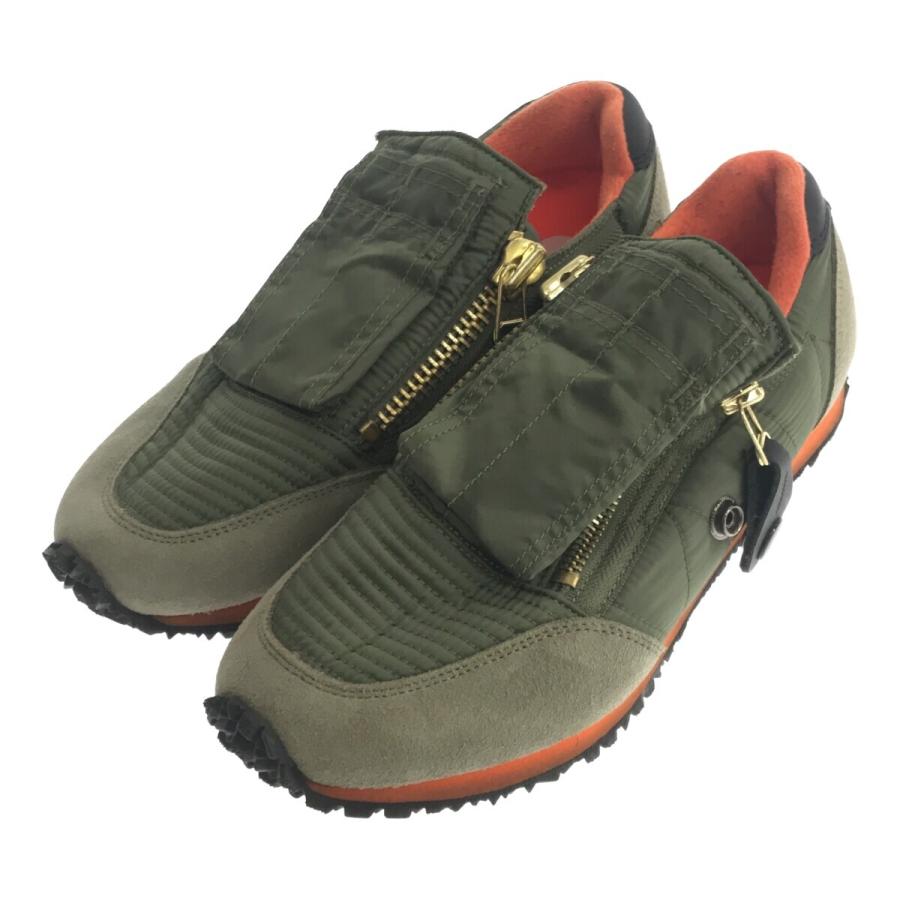 キャピタル KAPITAL MA-1 スマイリー スニーカー MA-1スニーカー