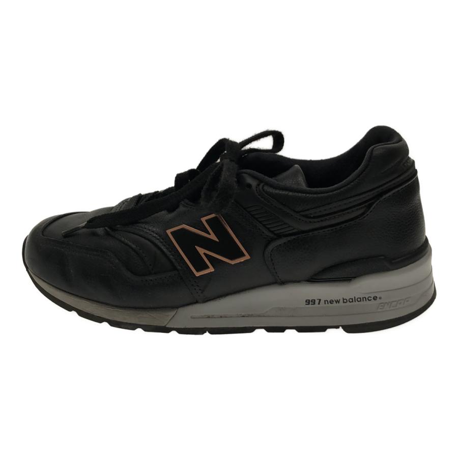 NEW BALANCE ニューバランス 【men3317M】 USA製 M997PAF HORWEEN ホーウィン社製 オールレザー スニーカー シューズ 靴 クツ 25.5 黒 OC｜next51-mikunigaoka｜02